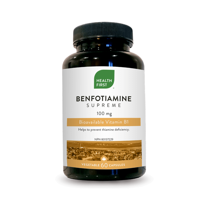 BENFOTIAMINE SUPREME 100MG 60VCAPS HEALTH FIRST