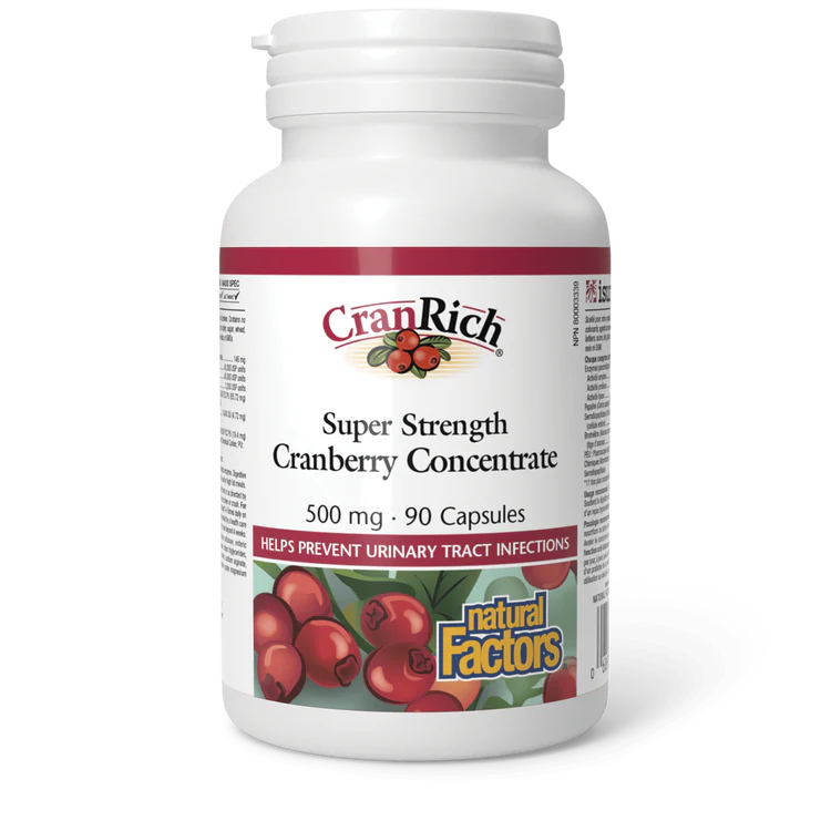 CRANRICH CRANBERRY 90CAP NATURAL FACTORS