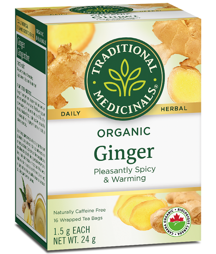 GINGER TEA 16 BAGS TRADITIONAL MEDICINALS