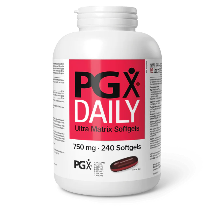 PGX DAILY 750MG 240SG NATURAL FACTORS
