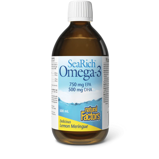 SEARICH OMEGA 3 LEMON MERINGUE 500ML NATURAL FACTORS