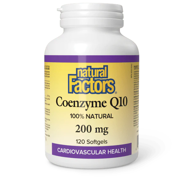 COENZYME Q10 200MG 120SG NATURAL FACTORS