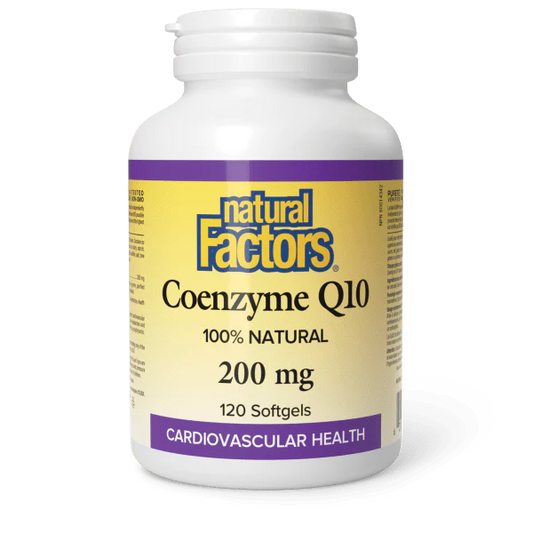 COENZYME Q10 200MG 120SG NATURAL FACTORS
