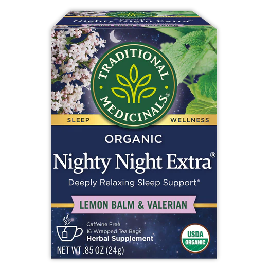 NIGHTY NIGHT VALERIAN TEA 16 BAGS TRADITIONAL MEDICINALS