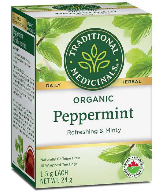 PEPPERMINT TEA 16 BAGS TRADITIONAL MEDICINALS