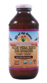 ALOE VERA JUICE PRESERVATIVE FREE 473ML LILY OF THE DESERT