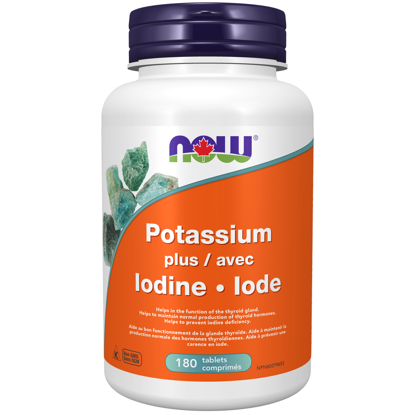 POTASSIUM PLUS IODINE 180 TABLETS NOW