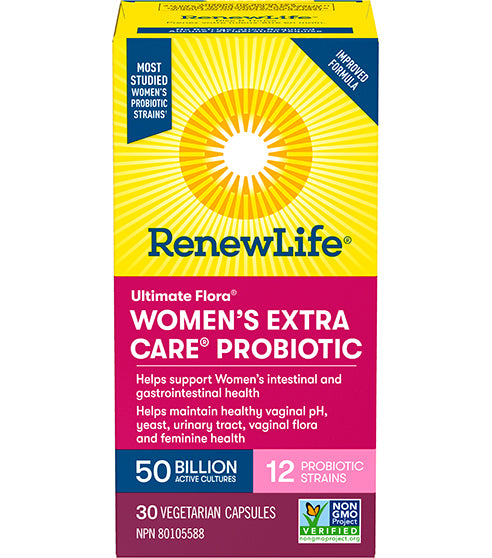 ULTIMATE FLORA WOMEN'S 50BIL 30CAP RENEW LIFE