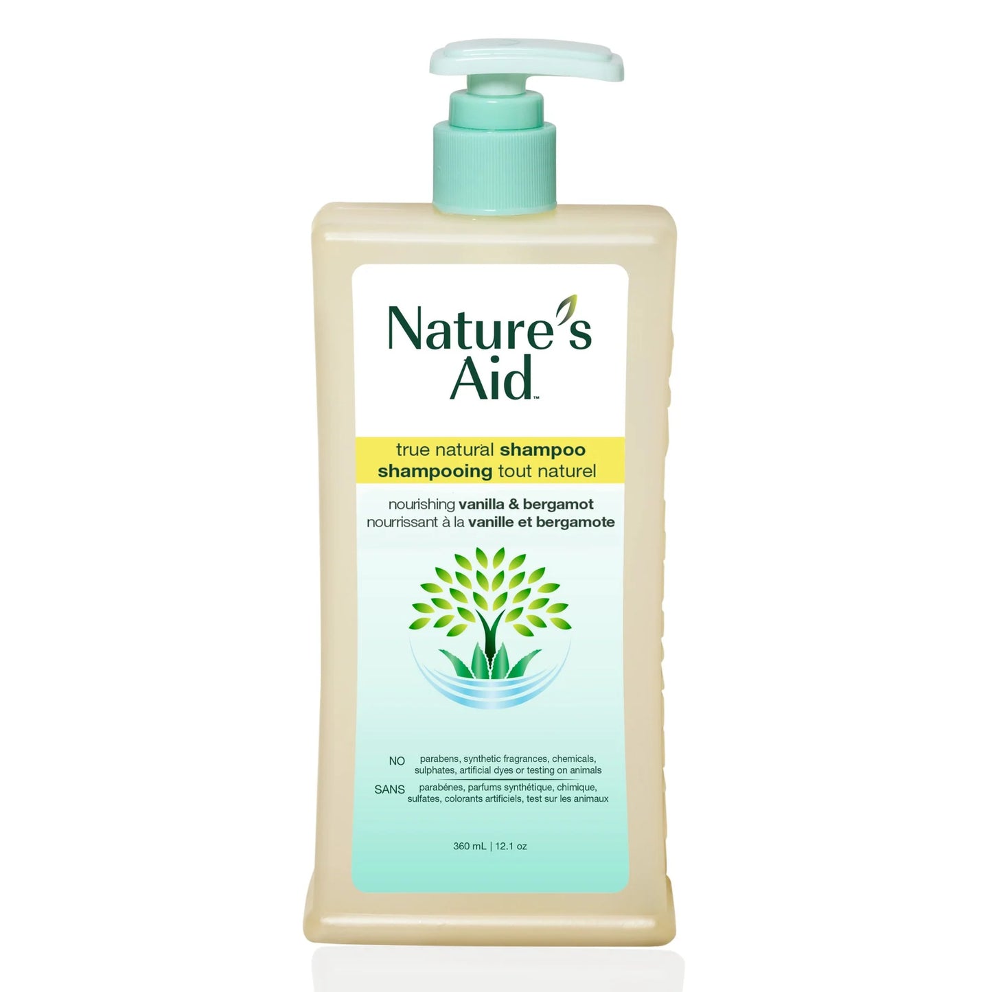 SHAMPOO 360ML NATURE'S AID
