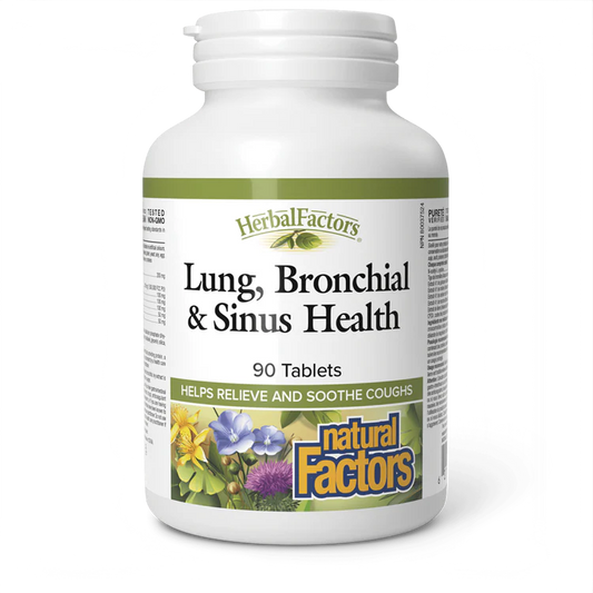 LUNG BRONCHIAL & SINUS HEALTH 90T NATURAL FACTORS