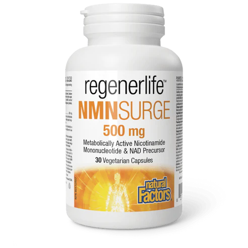 NMN SURGE 500MG 30VC NATURAL FACTORS