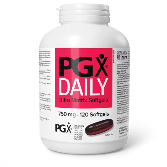 PGX DAILY 750MG 120G NATURAL FACTORS