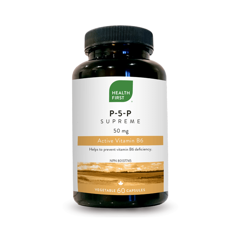 P-5-P SUPREME 50MG 60VCAP HEALTH FIRST