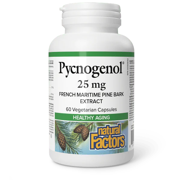 PYCNOGENOL 25MG 60C NATURAL FACTORS