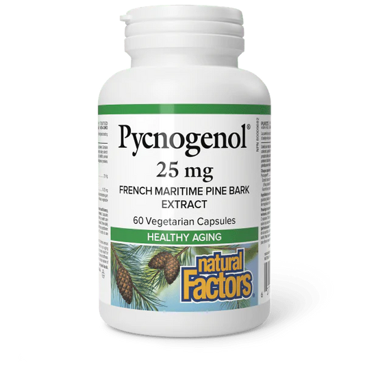 PYCNOGENOL 25MG 60C NATURAL FACTORS