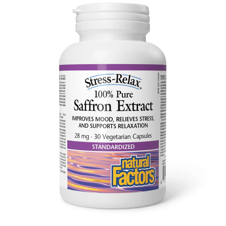 SAFFRON EXRACT 28MG 30CAPS NATURAL FACTORS