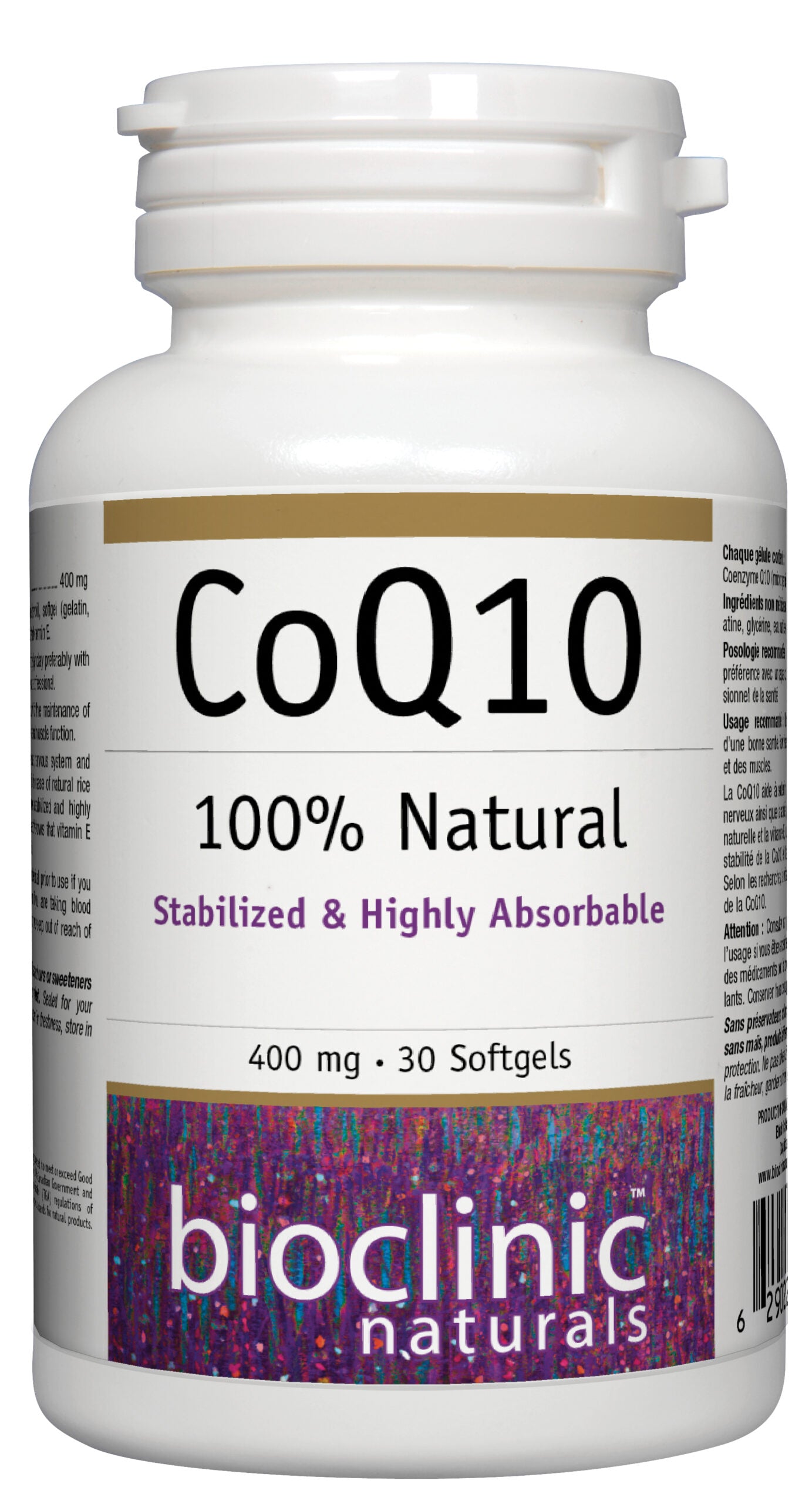 COQ10 400MG 30SG BIO CLINIC AS