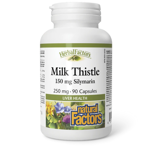 MILK THISTLE 250MG 90CAPS NATURAL FACTORS