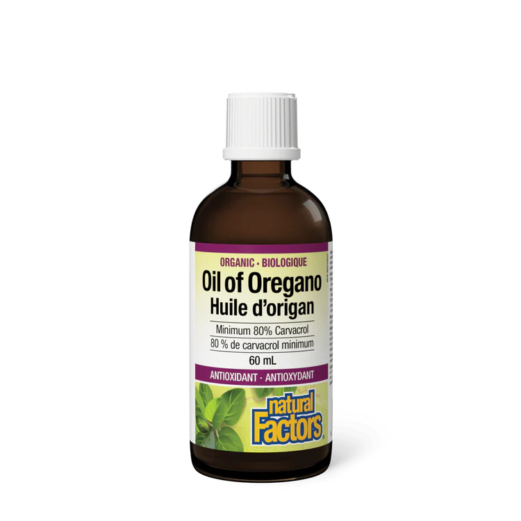 OIL OF OREGANO 60ML NATURAL FACTORS
