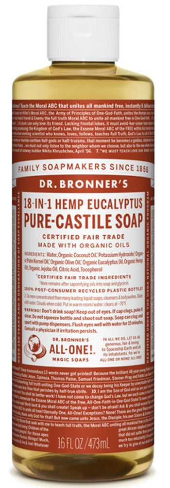 DR.BRONNERS EUC.SOAP 472ML.PS