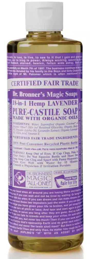 CASTILE SOAP LAVENDER 473ML DR. BRONNER'S