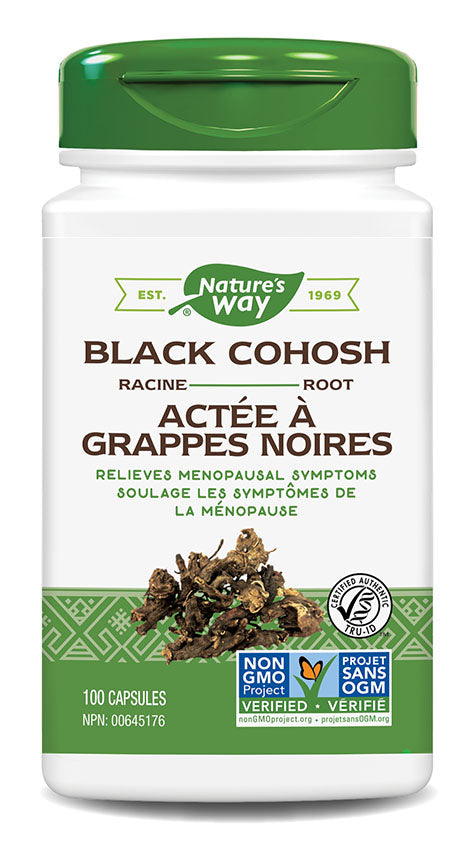 BLACK COHOSH 540MG 100CAP NATURE'S WAY