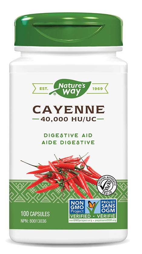 CAYENNE 40,000 HU 100CAP NATURE'S WAY