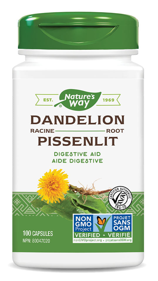 DANDELION ROOT 100CAPS NATURE'S WAY