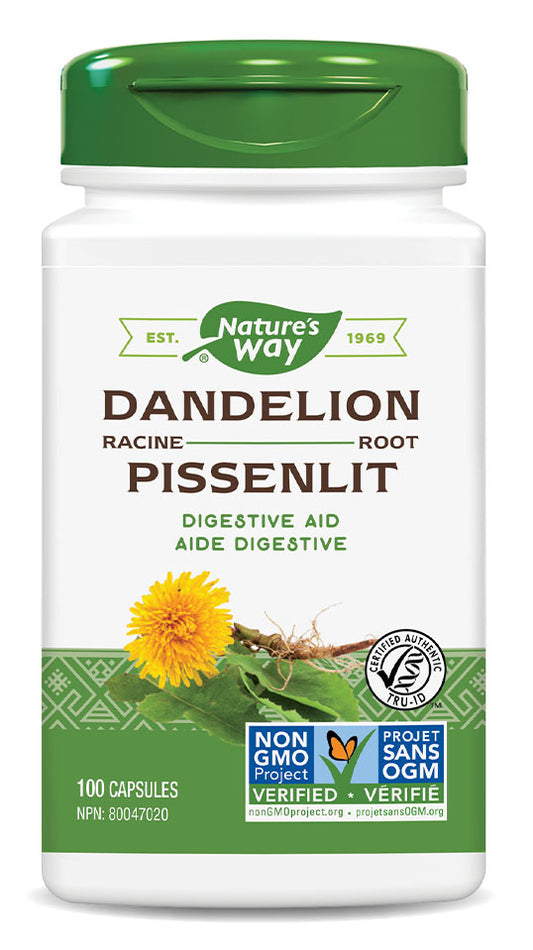 DANDELION ROOT 100CAPS NATURE'S WAY