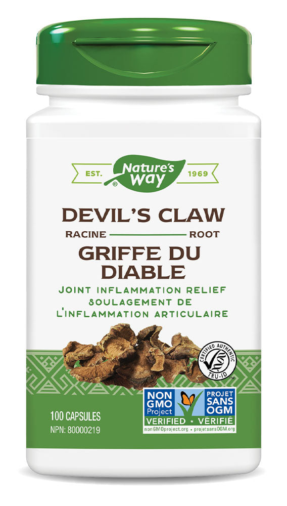 DEVIL'S CLAW ROOT 100CAPS NATURE'S WAY