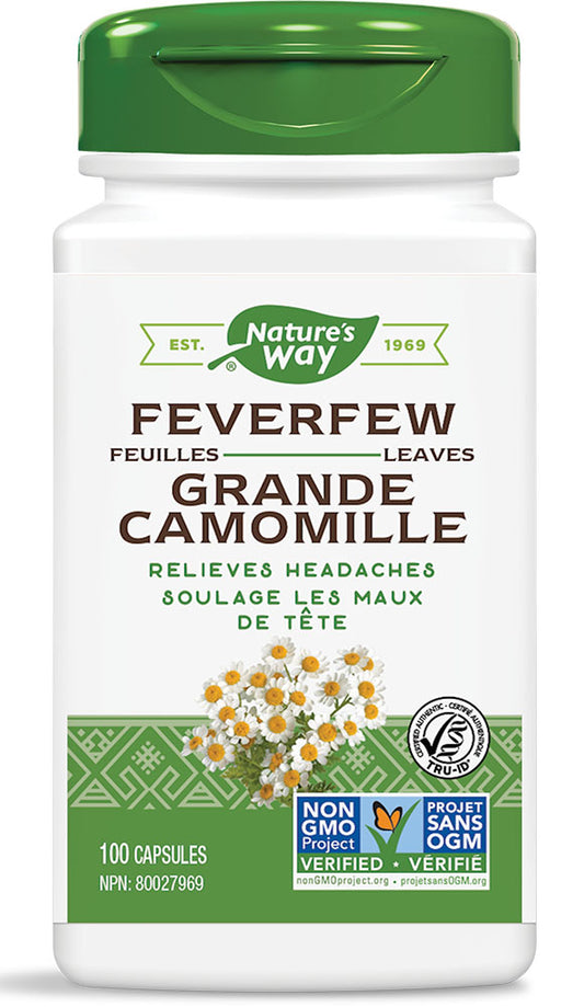 FEVERFEW 250MG 100CAP NATURE'S WAY