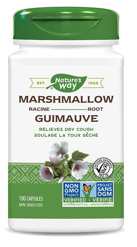 MARSHMALLOW ROOT 100CAP NATURE'S WAY