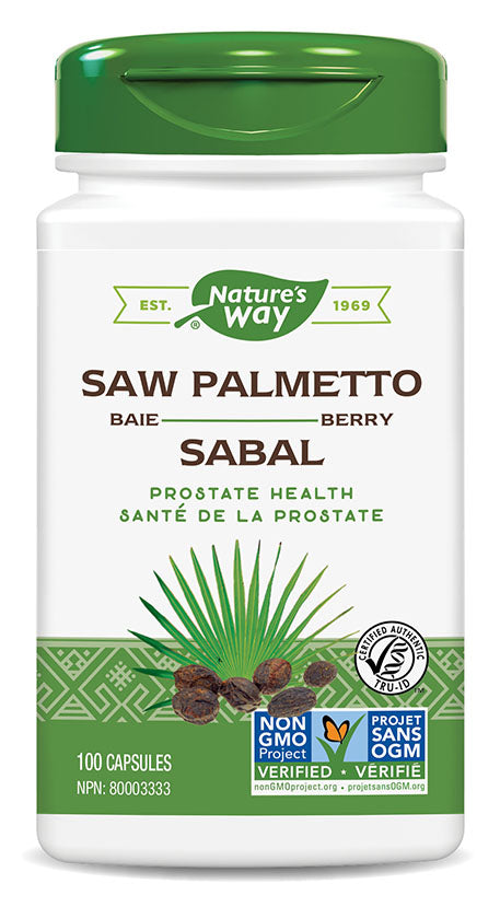 SAW PALMETTO 100CAP NATURE'S WAY