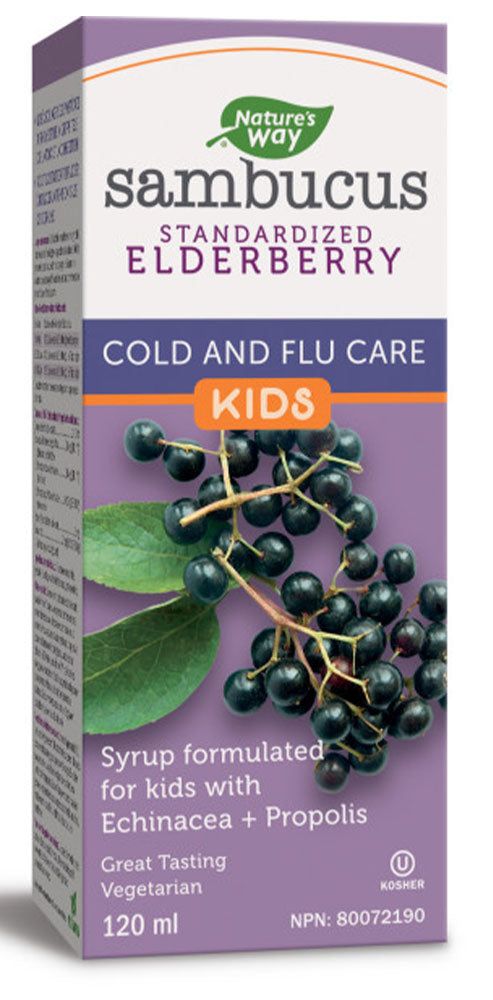 SAMBUCUS ORIGINAL KIDS 120ML NATURE'S WAY