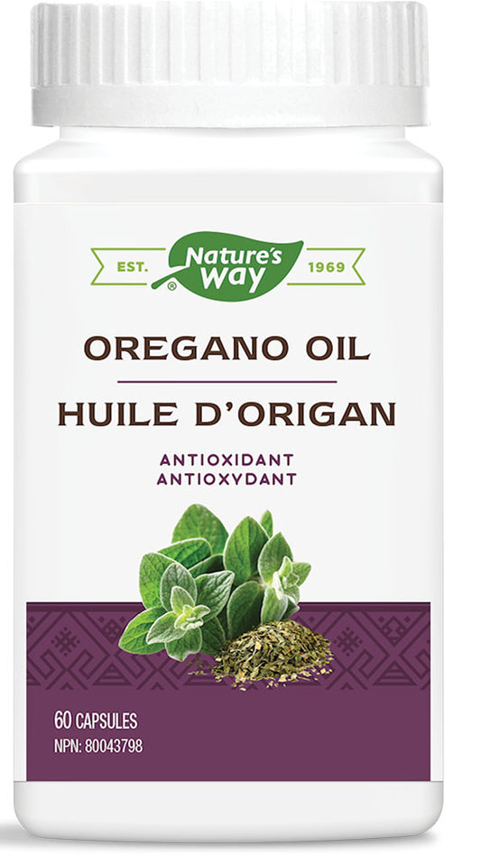 OREGANO OIL 60 SOFTGELS NATURE'S WAY