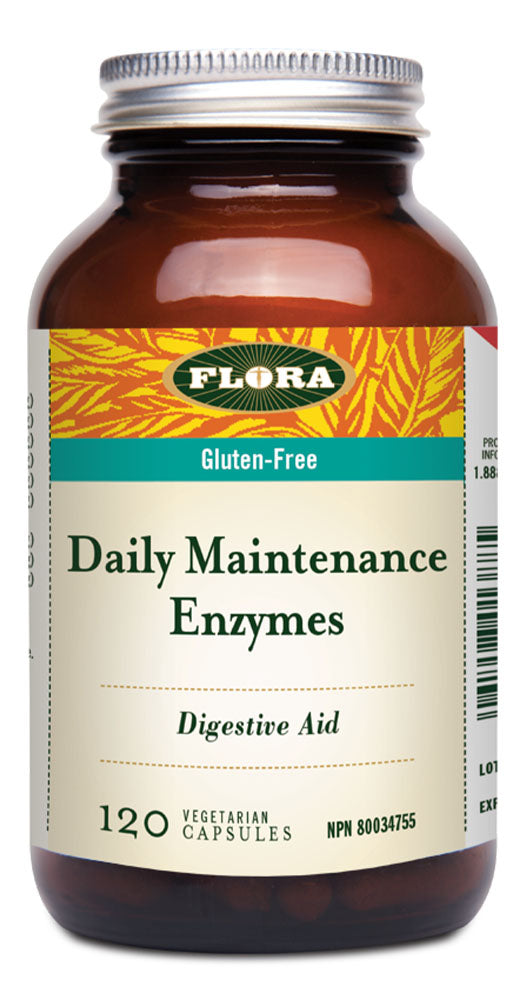 DAILY MAINTENANCE ENZYME 120CAP FLORA
