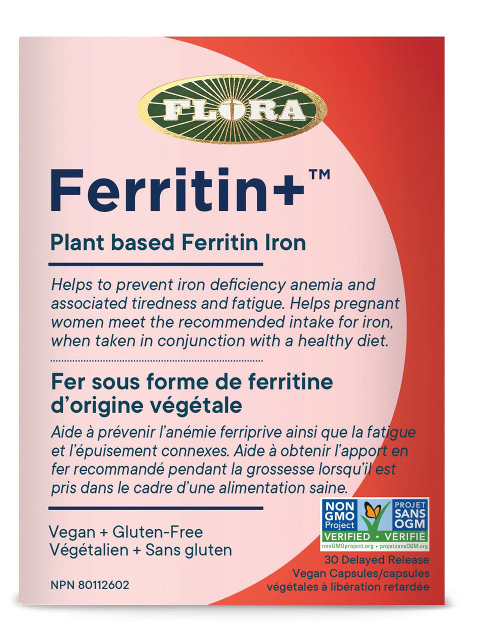 FERRITIN+ 30 VCAPS FLORA