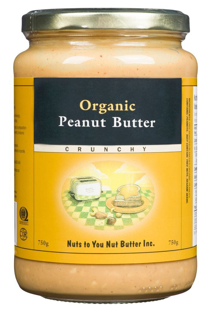 PEANUT BUTTTER 750G ORGAN PS
