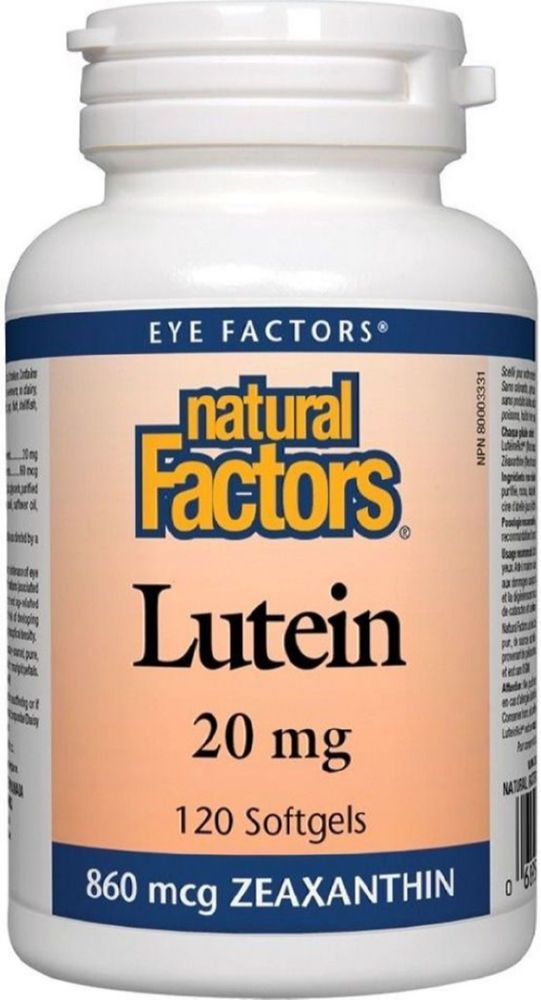 LUTEIN 20MG 120-SOFTGELS NAFA
