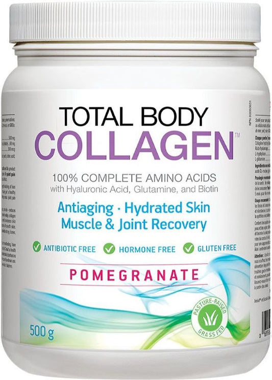TOTAL BODY COLLAGEN POMEGRANATE 500G NATURAL FACTORS