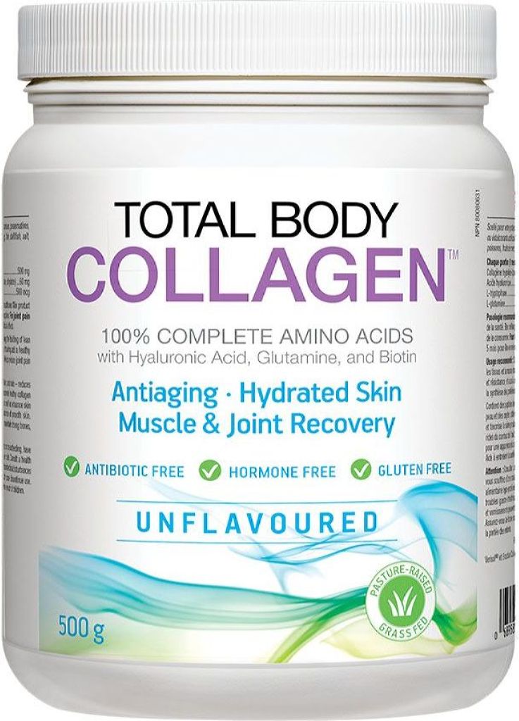 TOTAL BODY COLLAGEN UNFLAVOURED 500G NATURAL FACTORS