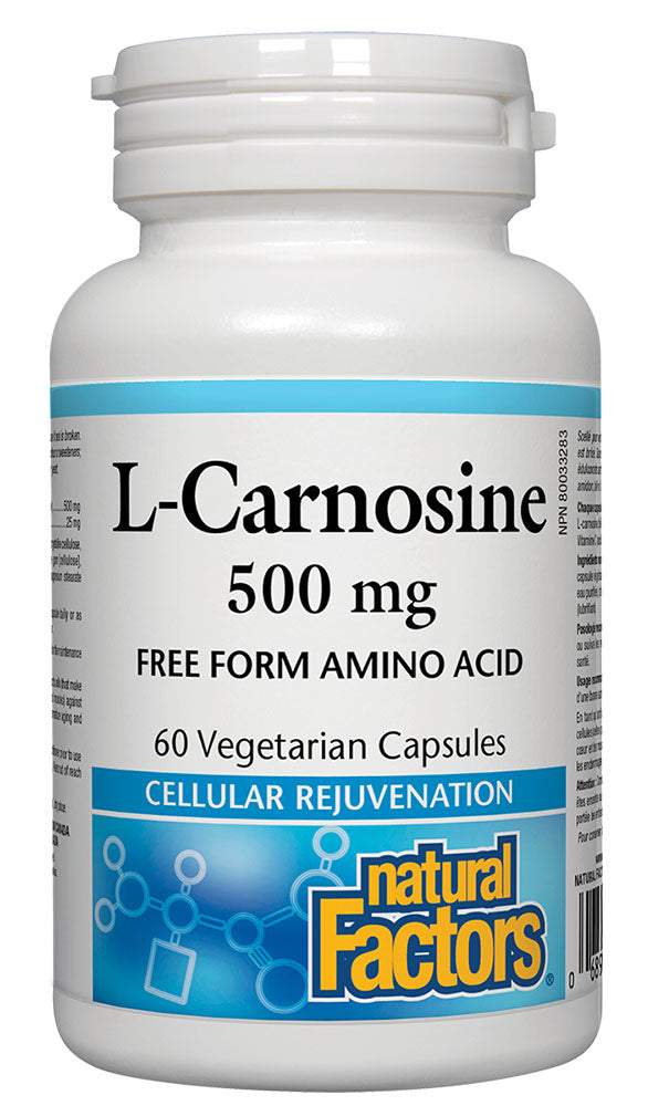 L-CARNOSINE 500MG 60CAPS NAFA