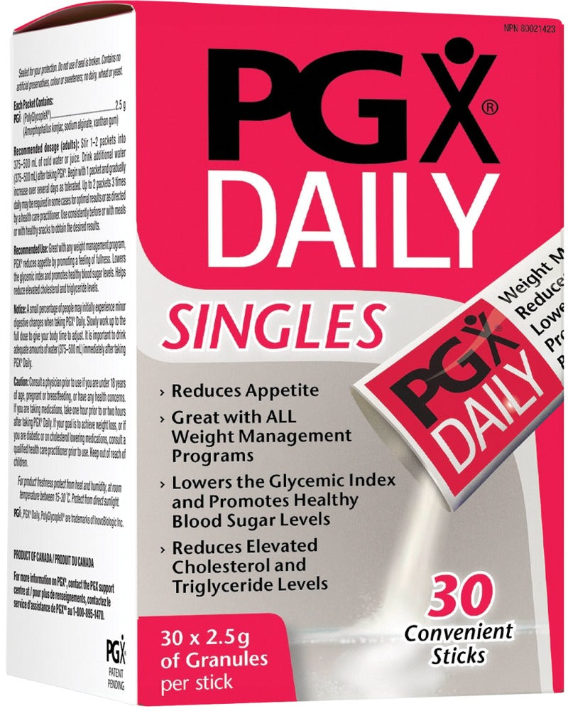 PGX DAILY SINGLES 30 PACK NATURAL FACTORS