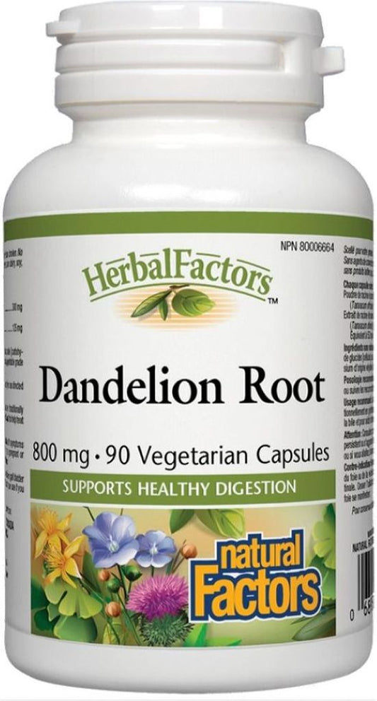 DANDELION ROOT EXTRACT 90CAP NATURAL FACTORS