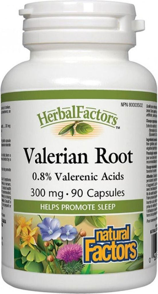 VALERIAN ROOT 300MG 90CAP NATURAL FACTORS