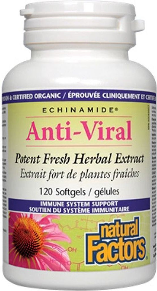 ANTI-VIRAL 120 SOFTGELS NATURAL FACTORS