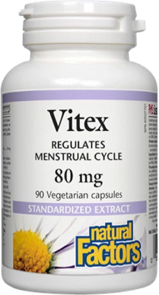 VITEX 80MG 90CAP NATURAL FACTORS