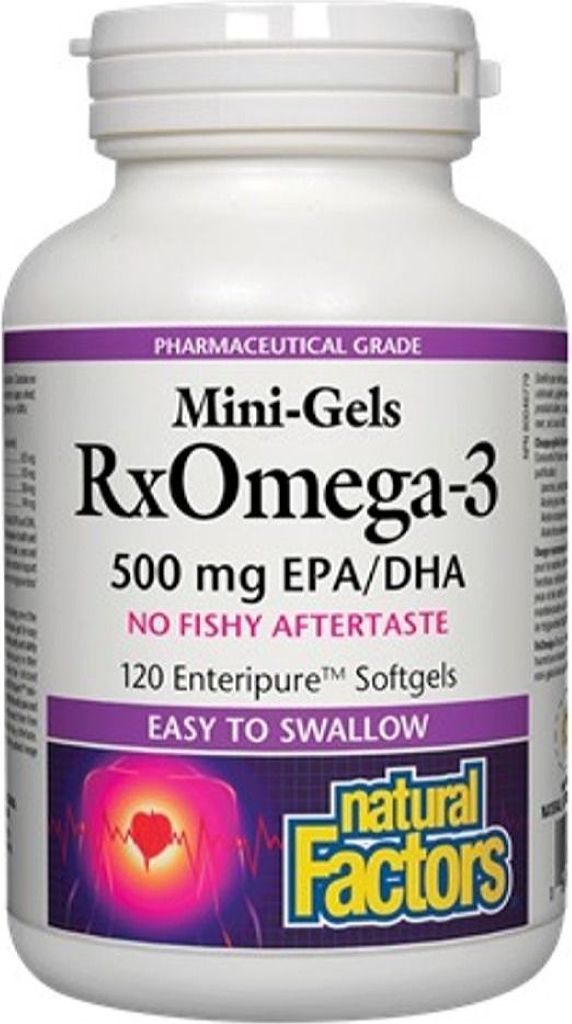 RX OMEGA-3 MINI 500MG 120SG NF