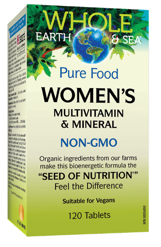 WHOLE EARTH&SEA WOMEN'S MULTI 120 TABS NATURAL FACTORS