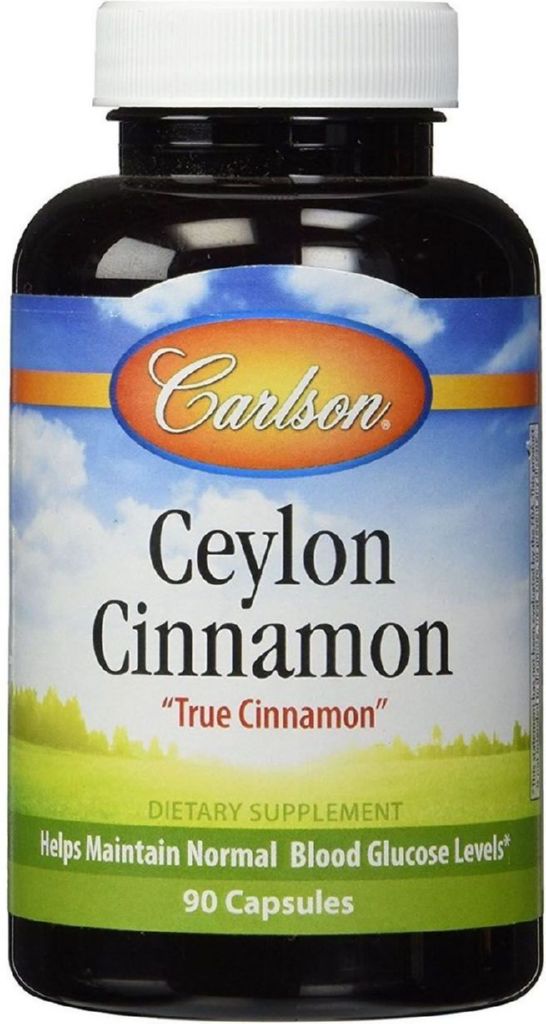 CEYLON CINNAMON 500MG 90CAP CARLSON